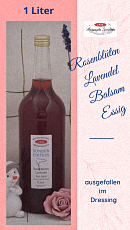 Rosenblüten-Lavendel-Balsamessig 