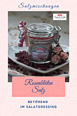 Rosenblüten-Salz fein<p>Betörend Im Salatdressing
