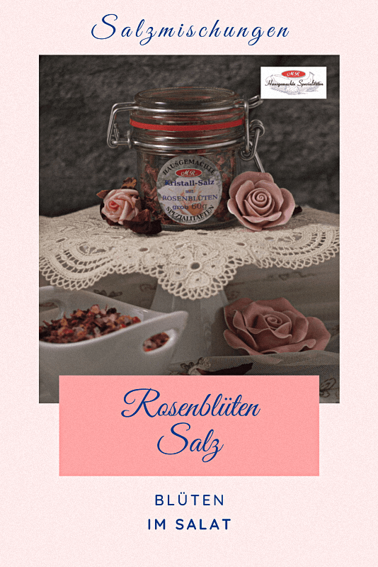 Rosenblüten-Salz grob