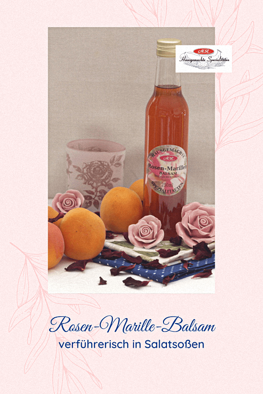 Rosen Marillen-Balsam-Frucht-Essig Der Fruchtige